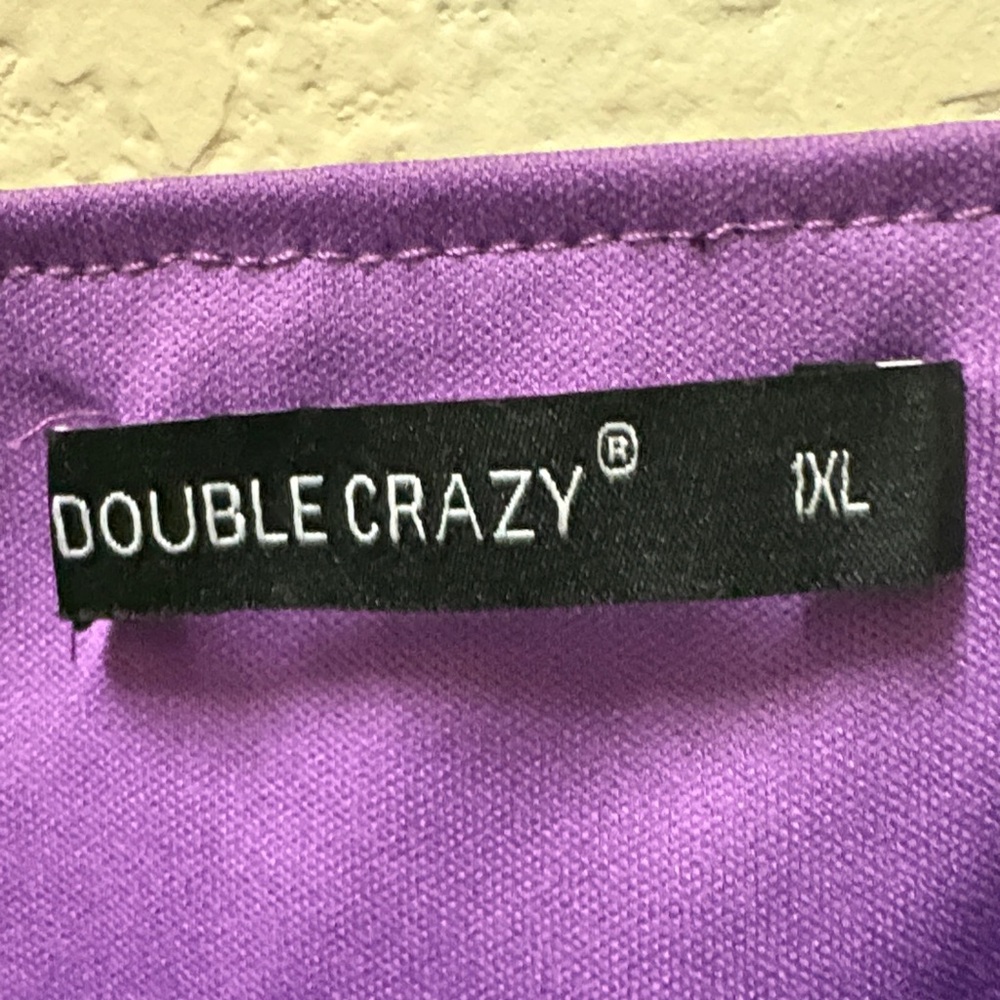 Purple Sequin Jumpsuit - Picture 2 of 4